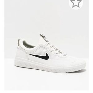 Nike SB Nyjah Free 2.0 Summit White Skate Shoes